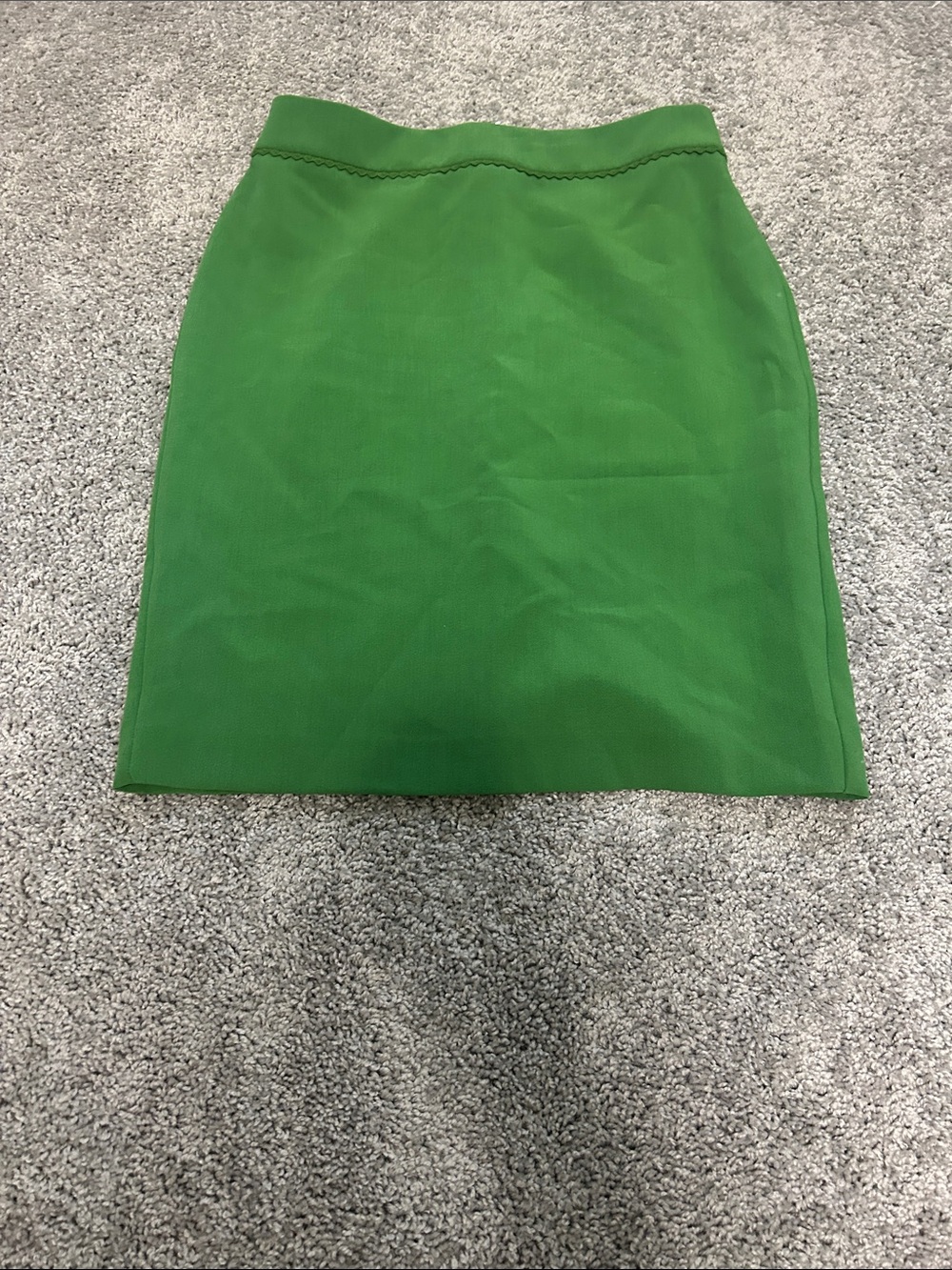 Ann Taylor Emerald Green Pencil Skirt